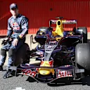 Sebastien Loeb (FRA) World Rally Champion tests for Red Bull Racing.
Formula One Testing, Day One, Barcelona, Spain, 17 November 2008. © © Sutton Motorsport Images