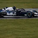 Daniel Ricciardo of Australia driving the Aston Martin Red Bull Racing Red Bull RB14 TAG Heuer during the Aston Martin Red Bull Racing RB14 Special Edition filming day at Silverstone Circuit on February 19, 2018 in Northampton, England . © Getty Images / Red Bull Content Pool