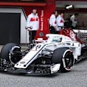 Marcus Ericsson (SWE) Alfa Romeo Sauber C37 at Formula One Testing, Day One, Barcelona, Spain, 26 February 2018. © Sutton Images
