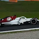 Marcus Ericsson (SWE) Alfa Romeo Sauber C37 at Formula One Testing, Day One, Barcelona, Spain, 26 February 2018. © Sutton Images