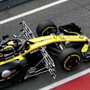 Nico Hulkenberg (GER) Renault Sport F1 Team RS18 with aero sensors at Formula One Testing, Day One, Barcelona, Spain, 26 February 2018. © Sutton Images