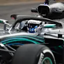 Valtteri Bottas (FIN) Mercedes-AMG F1 W09 EQ Power+ at Formula One Testing, Day One, Barcelona, Spain, 26 February 2018.