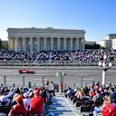 BAKU CITY CIRCUIT, AZERBAIJAN - APRIL 28: Charles Leclerc, Ferrari SF90 during the Azerbaijan GP at Baku City Circuit on April 28, 2019 in Baku City Circuit, Azerbaijan. (Photo by Simon Galloway / Sutton Images)