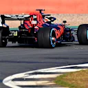 NORTHAMPTON, ENGLAND - FEBRUARY 13: Max Verstappen of the Netherlands driving the (33) Aston Martin