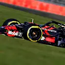 NORTHAMPTON, ENGLAND - FEBRUARY 13: Max Verstappen of the Netherlands driving the (33) Aston Martin