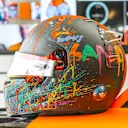 Lando Norris's Mind helmet