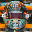 Lando Norris's Mind helmet