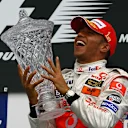 Hamilton was a race winner after just six Grands Prix