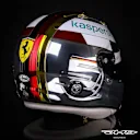 Vettel's special Italian GP helmet