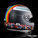 Vettel has chosen to promote a message of unity this weekend