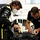 A key part of Alonso's visit was having a new seat made for 2021