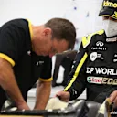 A key part of Alonso's visit was having a new seat made for 2021