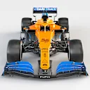 The 2020 McLaren MCL35, above, adopts an aggressive philosophy in terms of aero.