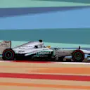 2013: The Mercedes W04 took three wins and finished second in the championship, Mercedes' best season in F1 yet - and a sign of things to come. "I could barely sleep last night. It's quite exciting for us, the launch of the new car... it's a dream for me to be back here as [Rosberg's] team mate," said Lewis Hamilton who replaced the retiring Michael Schumacher.