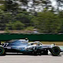 Mercedes paid tribute to 125 years of their marque in motorsport with a special livery for the 2019 German GP. It hinted at the story of Mercedes stripping the white paint off their W25 to save weight in 1934. The team explained: "Without the white paint, the metal bodywork of the car was exposed, giving it a silver look: the first Silver Arrow was born." Hamilton finished ninth and Bottas retired in what was a classic race.