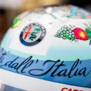 Antonio Giovinazzi's Italian GP helmet