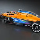 The MCL35's #WeRaceAsOne livery for the Austrian Grand Prix