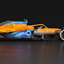 The MCL35's #WeRaceAsOne livery for the Austrian Grand Prix