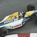 Yellow, blue and white were the colours used in Williams' halcyon days...