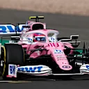 Lance Stroll tests the 2020 Racing Point RP20 at Silverstone
