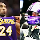 Ricciardo sported a Kobe Bryant tribute helmet at preseason testing in 2020, after the NBA legend passed away