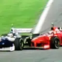The pictures used by German TV showing the incident between Schumacher and Villeneuve were later used as evidence in the FIA disciplinary hearing over Schumacher's conduct.