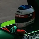 Michael Schumacher's helmet as he made his debut for Jordan in the 1991 Belgian Grand Prix