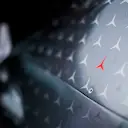A single red star featured on the engine cover to pay tribute to Lauda