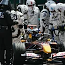 Coulthard eventually retired from the 2005 Monaco GP. Clearly, the force was not with him on this occasion...