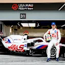 BAHRAIN INTERNATIONAL CIRCUIT, BAHRAIN - MARCH 12: Nikita Mazepin, Haas F1 and Mick Schumacher,