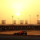 Perez drives his RB16B into the sunset on Day 2