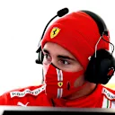 Debriefing commenced after Leclerc's time in the 2018 car