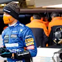 Lando Norris, McLaren in the pit
