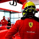 Mick Schumacher also tested the Ferrari SF71H on Friday morning