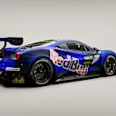 Liam Lawson will drive the second car, decked out in Red Bull colours