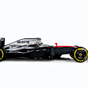 McLaren paid tribute to their heydays, with chrome and neon red evoking past championship winning seasons