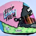 Ricciardo's 2019 helmet was a bold, colourful design - much like his 2020 and 2021 helmets