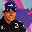 Esteban Ocon of France and Alpine F1 looks on in the Drivers Press Conference during previews ahead of the F1 Grand Prix of Austria at Red Bull Ring on July 07, 2022 in Spielberg, Austria. (Photo by Lars Baron/Getty Images)