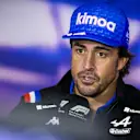  Fernando Alonso (Alpine) during a press conference at the Silverstone circuit ahead of the Great Britain Grand Prix. REMKO DE WAAL (Photo by ANP via Getty Images)