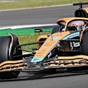 McLaren's Australian driver Daniel Ricciardo drives during the Formula One British Grand Prix at the Silverstone motor racing circuit in Silverstone, central England on July 3, 2022. (Photo by JUSTIN TALLIS / AFP) (Photo by JUSTIN TALLIS/AFP via Getty Images)