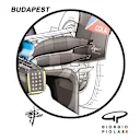 … So when the driver lifts the throttle, the wastegate will be boosting airflow. As they stand on the throttle and the wastegate is no longer in use, there will be a small downforce change. Above is a close-up of the Hungary-spec beam wing: the high-downforce beam wing used by Red Bull at Budapest. The upper element has a greatly increased angle, creating downforce of its own. The wastegate pipe exit can be seen here, directing gases over the diffuser at high speed thanks to its small diameter.