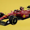 Ferrari's livery for the 2022 Italian Grand Prix - 3/4 view