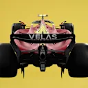 Ferrari's livery for the 2022 Italian Grand Prix - rear view