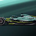 Side view of the Aston Martin AMR22