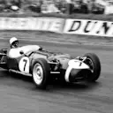 Stirling Moss driving the Ferguson P99 at Oulton Park, 1961