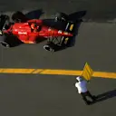 Bruno Giacomelli at the wheel of the Life L190