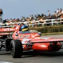 Ronnie Peterson at the wheel of the March 711 at the 1971 British GP