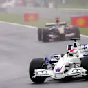 Robert Kubica (POL) BMW Sauber F1.06 on his Grand Prix debut. Hungarian Grand Prix, Race, Budapest, Hungary, 6 August 2006.
 © Sutton Motorsport Images