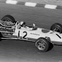 Richie Ginther (USA) Honda RA273 was not classified as a finisher having completed only 81 of the 108 laps race distance.
United States Grand Prix, Watkins Glen, 2 October 1966.
 © Sutton Motorsport Images