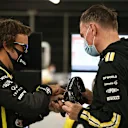 Fernando Alonso tests the R.S.20 at Barcelona on October 13